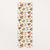 Tapis De Yoga Animaux de forêt, Animaux de forêt, Animaux d'auto (Devant)