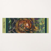 Tapis De Yoga Année du Dragon de Bois 2024 (Devant (Horizontal))
