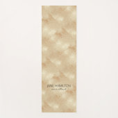 Tapis De Yoga Antique Gold Foil Exercice Mat (Devant)