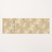 Tapis De Yoga Antique Gold Foil Exercice Mat (Devant (Horizontal))