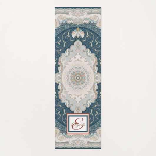 Tapis De Yoga Antique Turkish Persian Carpet Rug (Devant)