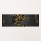 Tapis De Yoga Anubis antique d'Egypte. (Dos (Horizontal))