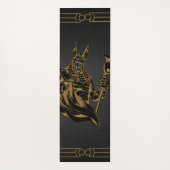 Tapis De Yoga Anubis antique d'Egypte. (Dos)