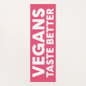 Tapis De Yoga Appel Végétalien (Dos)