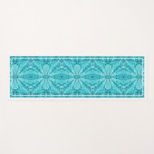 Tapis De Yoga Aqua Blues (Devant (Horizontal))