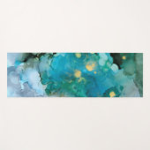 Tapis De Yoga Aqua Brume I (Devant (Horizontal))