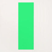 Tapis De Yoga Aquarelle chaux vert vibrant art énergétique (Dos)