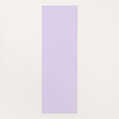 Tapis De Yoga Aquarelle délicate Fleurs violettes (Dos)