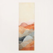 Tapis De Yoga Aquarelle Desert Canyon (Dos)