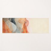 Tapis De Yoga Aquarelle Desert Canyon (Devant (Horizontal))