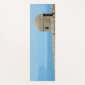 Tapis De Yoga Aquarelle peinture de la muraille de Dubrovnik (Devant)