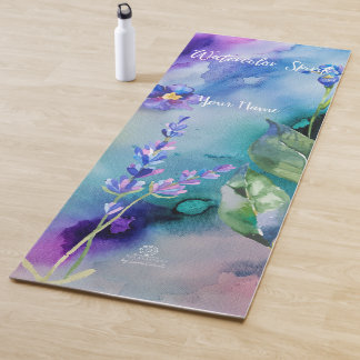 Tapis De Yoga Aquarelle Spirit Yoga Mat par Oomsuum