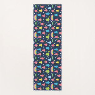 Tapis De Yoga Arbre blanc coloré