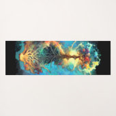 Tapis De Yoga arbre céleste de vie (Dos (Horizontal))