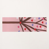 Tapis De Yoga Arbre de coeur (Dos (Horizontal))
