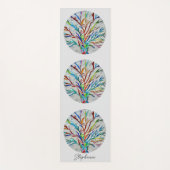 Tapis De Yoga Arbre De Vie Personnalisé (Devant)