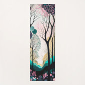 Tapis De Yoga Arbres Whimsical Yoga Mat (Devant)