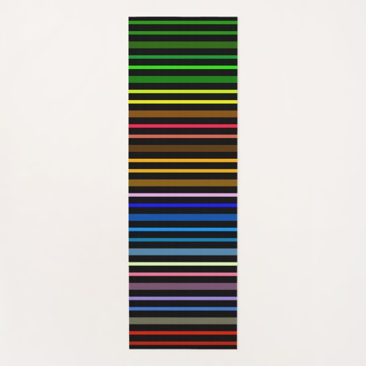 Tapis De Yoga Arc-en-ciel (Devant)