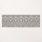 Tapis De Yoga Argent Orné Moderne Yoga Mat (Devant (Horizontal))