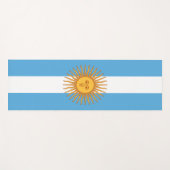 Tapis De Yoga Argentine (Devant (Horizontal))