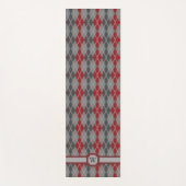 Tapis de yoga Argyle Ashes and Embers (Devant)