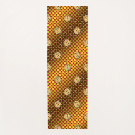 Tapis De Yoga Aries et singe du feu (Devant)