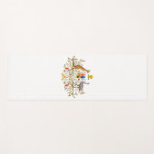 Tapis De Yoga Armoiries de l'Australie (Devant (Horizontal))