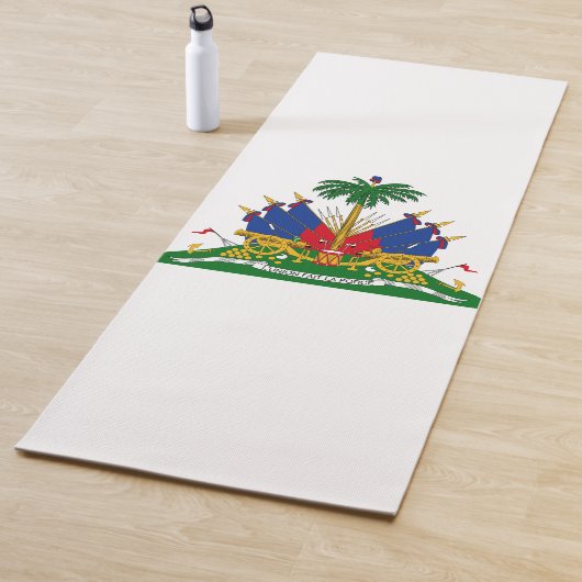 Tapis De Yoga Armoiries haïtiennes (Haïti) (En situation)
