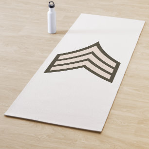 Tapis De Yoga Army Sergeant rank