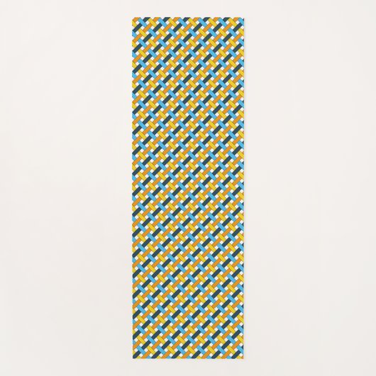 Tapis De Yoga AroAce Sunset Pride Woven Seamless Pattern (Devant)