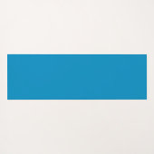 Tapis De Yoga Arrière - plan bleu cristallisé Abstrait (Dos (Horizontal))