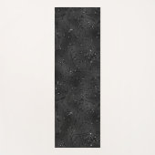 Tapis De Yoga Arrière - plan de monocristolite noir (Devant)