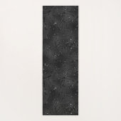 Tapis De Yoga Arrière - plan de monocristolite noir (Dos)