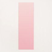 Tapis De Yoga Arrière - plan Pastel Pink Gradient (Devant)