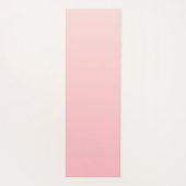 Tapis De Yoga Arrière - plan Pastel Pink Gradient (Dos)