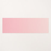 Tapis De Yoga Arrière - plan Pastel Pink Gradient (Devant (Horizontal))