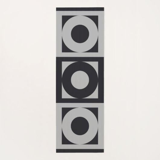 Tapis De Yoga arrondi simple (Dos)