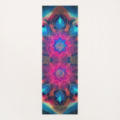 Tapis De Yoga Art Cosmique En Verre (Dos)