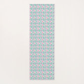 Tapis De Yoga Art du chat | Cute Cat Rainbows (Dos)