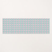 Tapis De Yoga Art du chat | Cute Cat Rainbows (Devant (Horizontal))