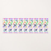 Tapis De Yoga Art du sport (Devant (Horizontal))