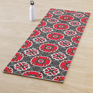 Tapis De Yoga Art en kaléidoscope du tome seize onze