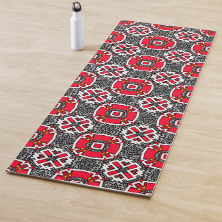 Tapis De Yoga Art en kaléidoscope du tome seize onze