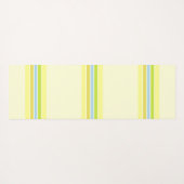 Tapis De Yoga art moderne rayures (Dos (Horizontal))