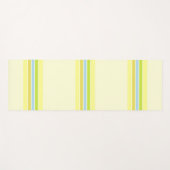 Tapis De Yoga art moderne rayures (Devant (Horizontal))
