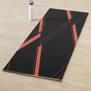 Tapis De Yoga Art moderne, simple urbain plante abstraction grap