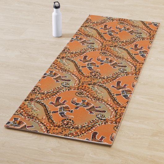 TAPIS DE YOGA ART PLATAPUS (En situation)