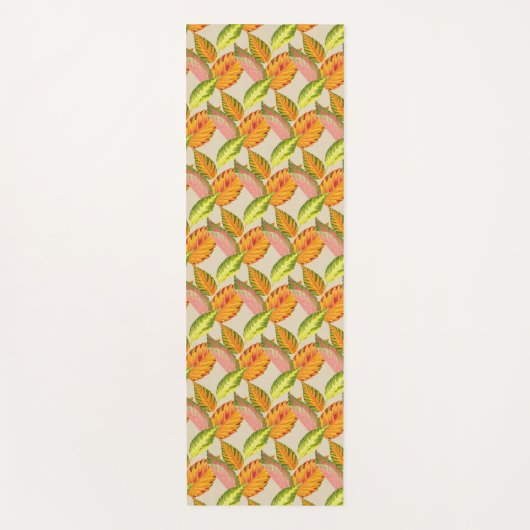 Tapis De Yoga Arty Automne sur un yoga (Devant)