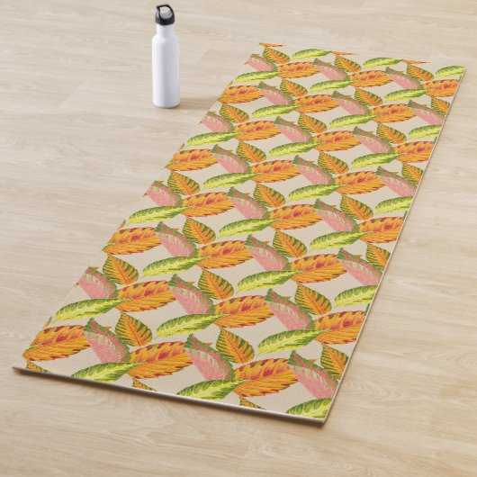 Tapis De Yoga Arty Automne sur un yoga (En situation)