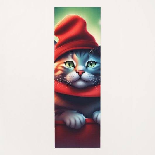 Tapis De Yoga assistant cat (Devant)